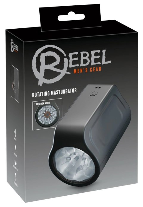 Rebel - Masturbator Do Intensywnego Masażu Penisa 7 Trybów Rotacji Rebel