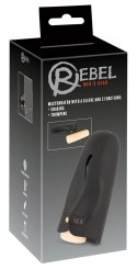 Rebel - Poręczny Masturbator Z Wkładką I 2 Funkcjami Wstrząs I Pulsacja Rebel
