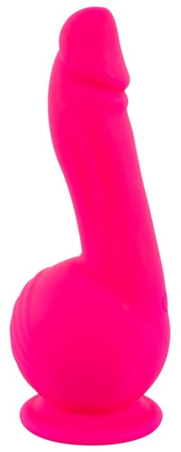 Sweet Smile - Różowy Wibrator Z Przyssawką 19 cm Powerful Vibrator Sweet Smile