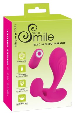 Sweet Smile - Wibrator Do Punktu-G I Łechtaczki Z Pilotem Sweet Smile