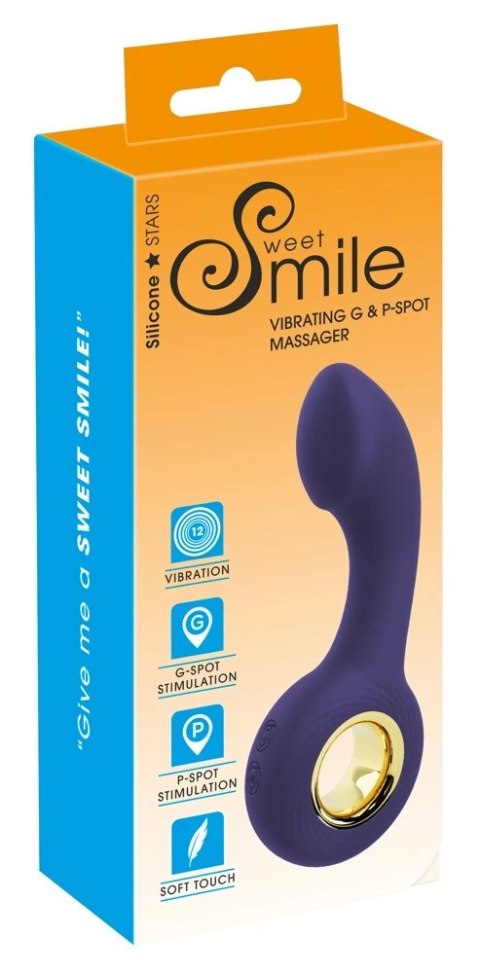 Sweet Smile - Wibrator Do Stymulacji Punktu-G I Punktu-P Sweet Smile