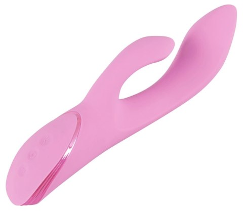 Sweet Smile - Wibrator Króliczek Do Podwójnej Stymulacji Różowy 21.5 cm Sweet Smile Sweet Smile - Wibrator Króliczek Do Podwójnej Stymulacji Różowy 21.5 cm Sweet Smile