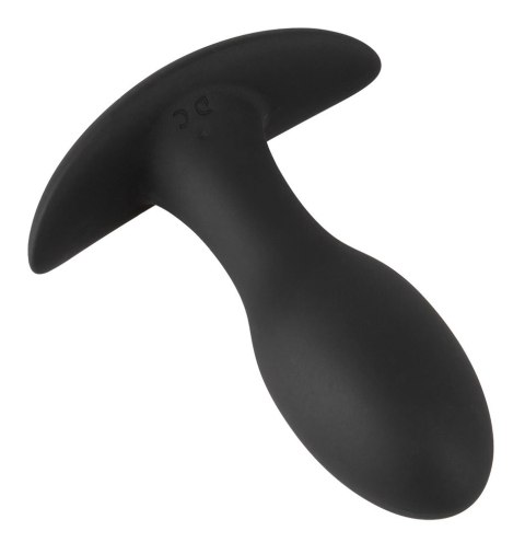 ANOS - Silikonowy Wibrujący Mini Plug Analny Czarny ANOS ANOS - Silikonowy Wibrujący Mini Plug Analny Czarny ANOS