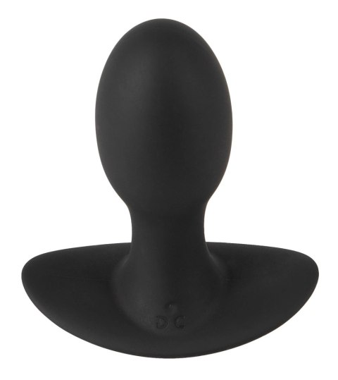 ANOS - Silikonowy Wibrujący Mini Plug Analny Czarny ANOS ANOS - Silikonowy Wibrujący Mini Plug Analny Czarny ANOS
