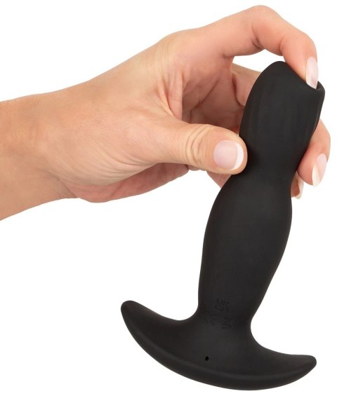 ANOS - Wibrujący Plug Analny 10 Trybów Wibracji 2 Funkcje Pompki Czarny ANOS ANOS - Wibrujący Plug Analny 10 Trybów Wibracji 2 Funkcje Pompki Czarny ANOS