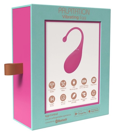 Adrien Lastic - Wibrujące Jajeczko Sterowane Aplikacją Różowe Palpilation Adrien Lastic Adrien Lastic - Wibrujące Jajeczko Sterowane Aplikacją Różowe Palpilation Adrien Lastic