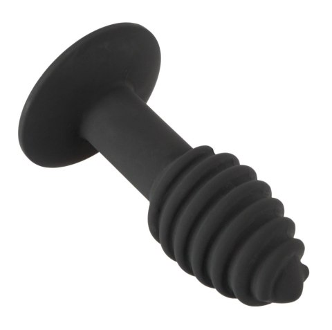 Black Velvets - Korek Analny Twist Butt Z Rowkami I Wibracjami 10 Cm Black Velvets Black Velvets - Korek Analny Twist Butt Z Rowkami I Wibracjami 10 Cm Black Velvets