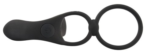 Black Velvets - Pierścień Na Penisa Ze Stymulatorem Łechtaczki 14 Cm Black Velvets Black Velvets - Pierścień Na Penisa Ze Stymulatorem Łechtaczki 14 Cm Black Velvets