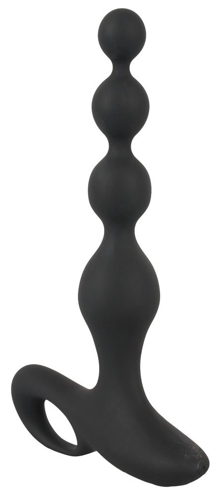 Black Velvets - Silikonowe Koraliki Analne Z 10 Trybami Wibracji Czarne Black Velvets Black Velvets - Silikonowe Koraliki Analne Z 10 Trybami Wibracji Czarne Black Velvets