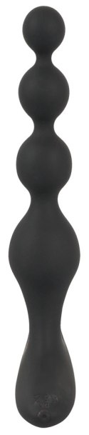 Black Velvets - Silikonowe Koraliki Analne Z 10 Trybami Wibracji Czarne Black Velvets