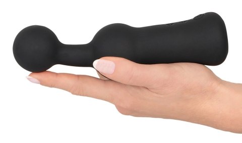 Black Velvets - Wibrator Prostaty Silikonowy Z Końcówką Kulki Czarny Black Velvets Black Velvets - Wibrator Prostaty Silikonowy Z Końcówką Kulki Czarny Black Velvets