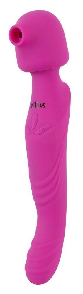 Javida - 2in1 3 Funkcyjny Wibrator Ssanie Masaż I Wibracje Różowy 27 Cm JAVIDA Javida - 2in1 3 Funkcyjny Wibrator Ssanie Masaż I Wibracje Różowy 27 Cm JAVIDA