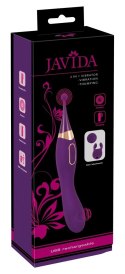 Javida - Dwustronny Masturbator Z Wibrcjami I Pulsacjami 23 Cm JAVIDA