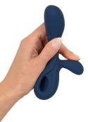 Julie Lovetoys - Elastyczny Wibrator Ze Stymulacją Łechtaczki Niebieski JÜLIE