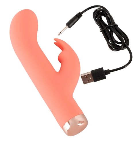 Peachy - Mini Wibrator Króliczek Stymulujący Łechtaczkę I Punkt-G Pomarańczowy Peachy Peachy - Mini Wibrator Króliczek Stymulujący Łechtaczkę I Punkt-G Pomarańczowy Peachy