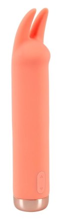 Peachy - Mini Wibrator Z Vibro-Uszami Pomarańczowy Peachy