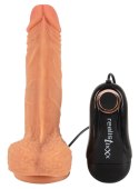Realistixxx - Naturalny Wibrator Z Żyłami Żołędziem I Pilotem 18.6cm Realistixxx