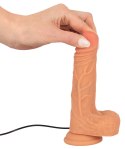 Realistixxx - Naturalny Wibrator Z Żyłami Żołędziem I Pilotem 18.6cm Realistixxx