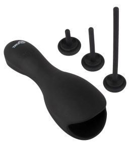 Rebel - Masturbator Na Żołądź Z 3 Dołączonymi Dilatorami Czarny Rebel