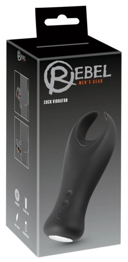 Rebel - Masturbator Z 10 Trybami Wibracji Cock Vibrator Rebel