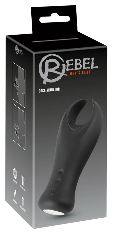 Rebel - Masturbator Z 10 Trybami Wibracji Cock Vibrator Rebel