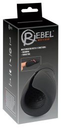 Rebel - Masturbator Z Funckją Podgrzewania Czarny Rebel