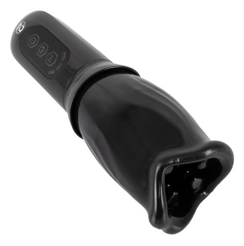 Stroker - Masturbator Z Obrotowym Rękawem W 4 Trybach Czarny Stroker Stroker - Masturbator Z Obrotowym Rękawem W 4 Trybach Czarny Stroker