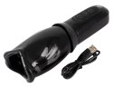 Stroker - Masturbator Z Obrotowym Rękawem W 4 Trybach Czarny Stroker