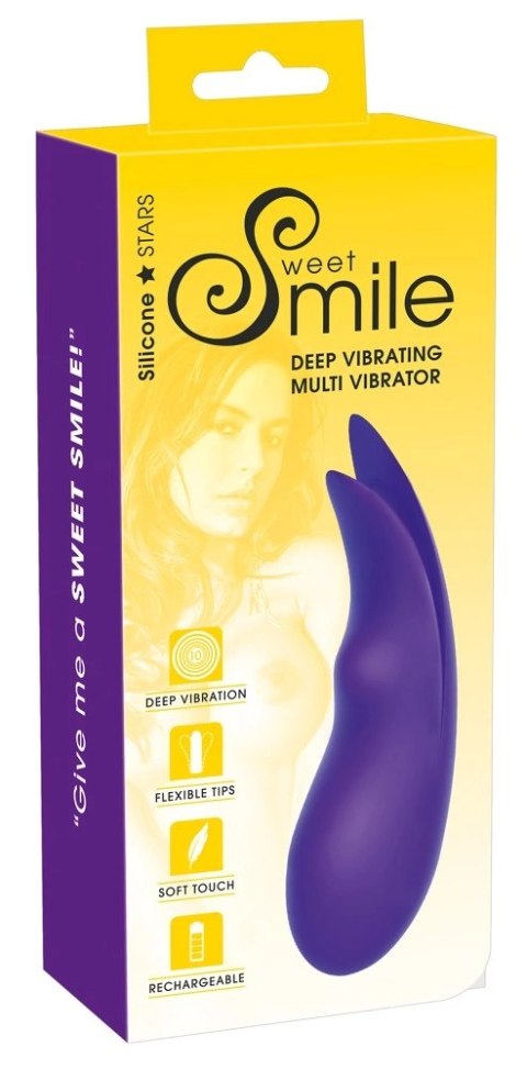 Sweet Smile -Wibrujący Masażer Stymulator Łechtaczki 10 Trybów Wibracji Sweet Smile Sweet Smile -Wibrujący Masażer Stymulator Łechtaczki 10 Trybów Wibracji Sweet Smile