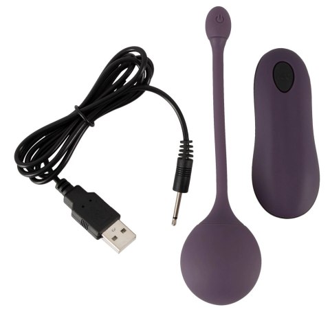 TPB - Kulka Gejszy Z 10 Trybami Wibracji I Pilotem Fioletowa Training Pleasure Balls TPB - Kulka Gejszy Z 10 Trybami Wibracji I Pilotem Fioletowa Training Pleasure Balls