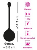 TPB - Kulka Gejszy Z 10 Trybami Wibracji I Pilotem Fioletowa Training Pleasure Balls