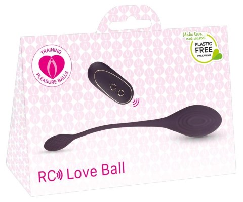 TPB - Piłeczka Miłości Z 10 Trybami Wibracji I Pilotem Fioletowa Training Pleasure Balls TPB - Piłeczka Miłości Z 10 Trybami Wibracji I Pilotem Fioletowa Training Pleasure Balls