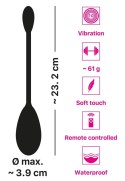 TPB - Piłeczka Miłości Z 10 Trybami Wibracji I Pilotem Fioletowa Training Pleasure Balls