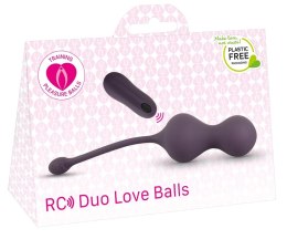 TPB - Podwójne Kulki Gejszy Z 10 Trybami Wibracji I Pilotem Fioletowe Training Pleasure Balls