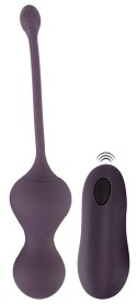 TPB - Podwójne Kulki Gejszy Z 10 Trybami Wibracji I Pilotem Fioletowe Training Pleasure Balls