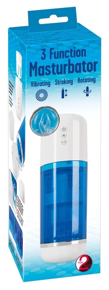 You2Toys - Masturbator - 3 funkcje You2Toys You2Toys - Masturbator - 3 funkcje You2Toys