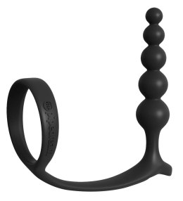 Anal Fantasy - Kulkowy Korek Analny Z Pierścieniem Na Penisa 12 Cm Analfantasy collection