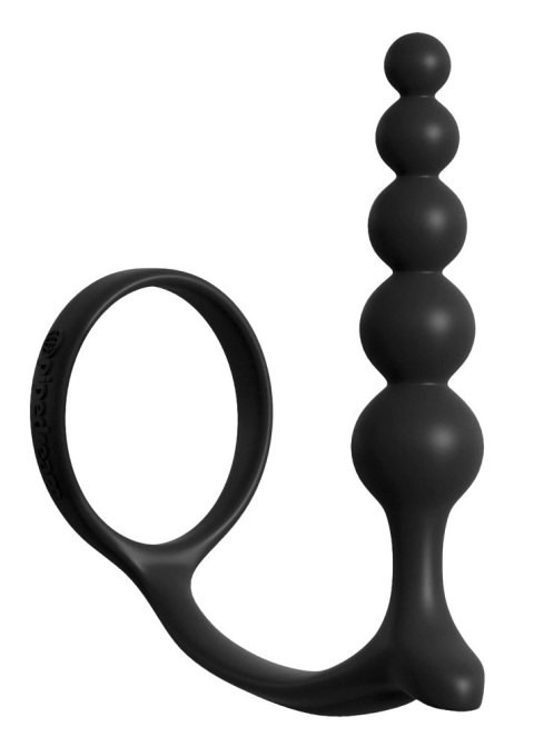 Anal Fantasy - Kulkowy Korek Analny Z Pierścieniem Na Penisa 12 Cm Analfantasy collection Anal Fantasy - Kulkowy Korek Analny Z Pierścieniem Na Penisa 12 Cm Analfantasy collection
