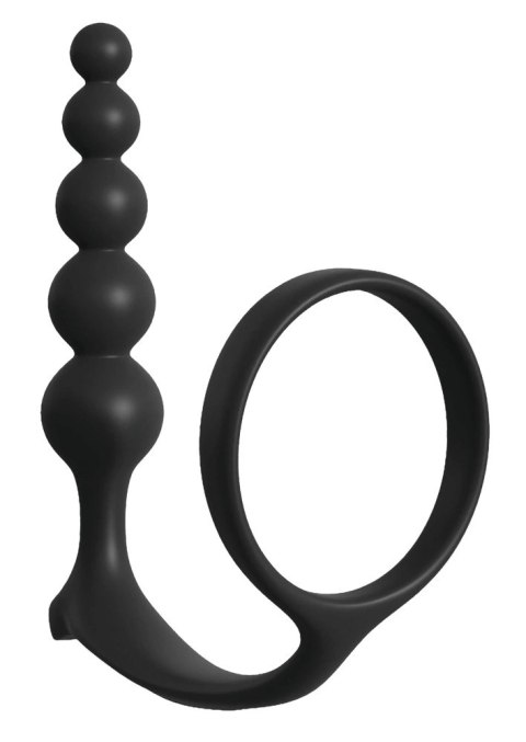Anal Fantasy - Kulkowy Korek Analny Z Pierścieniem Na Penisa 12 Cm Analfantasy collection Anal Fantasy - Kulkowy Korek Analny Z Pierścieniem Na Penisa 12 Cm Analfantasy collection