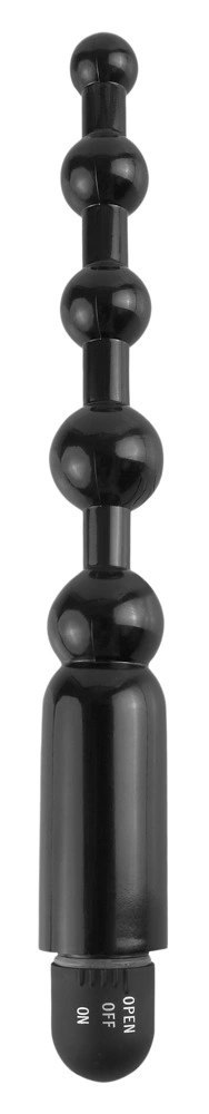 Anal Fantasy - Kulkowy Wibrator Analny 20cm Czarny Analfantasy collection Anal Fantasy - Kulkowy Wibrator Analny 20cm Czarny Analfantasy collection