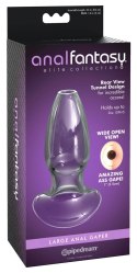 Anal Fantasy - Wydrążony Korek Analny Z Zatyczką 10.9 Cm Anal Fantasy Elite