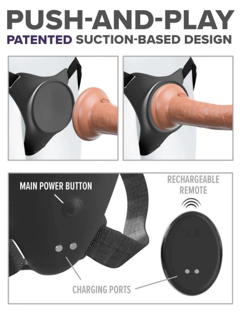 Body Dock G-Spot Pro Harness - Uprząż Strap-On Z Wibracjami I Pilotem Od Pipedream Body Dock Body Dock G-Spot Pro Harness - Uprząż Strap-On Z Wibracjami I Pilotem Od Pipedream Body Dock