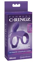 Fantasy C-Ringz- Pierścień Erekcyjny Na Penisa I Jądra Ze Stymulatorem Fantasy C-Ringz