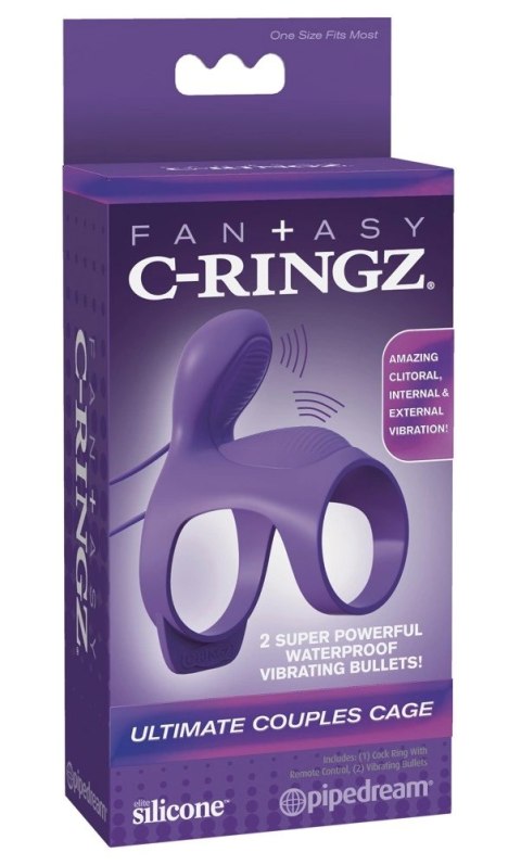 Fantasy C-Ringz- Pierścień Erekcyjny Na Penisa I Jądra Ze Stymulatorem Fantasy C-Ringz Fantasy C-Ringz- Pierścień Erekcyjny Na Penisa I Jądra Ze Stymulatorem Fantasy C-Ringz