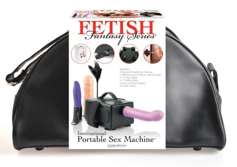 Fetish Fantasy Series - Przenośna Maszyna Do Seksu Z 3 Wymiennymi Końcówkami Fetish Fantasy Series