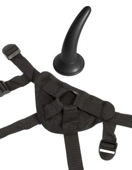 Fetish - Uprząż Strap-On Z Wyjmowanym Dildo 12cm Czarny Fetish Fantasy Series Limited Edition