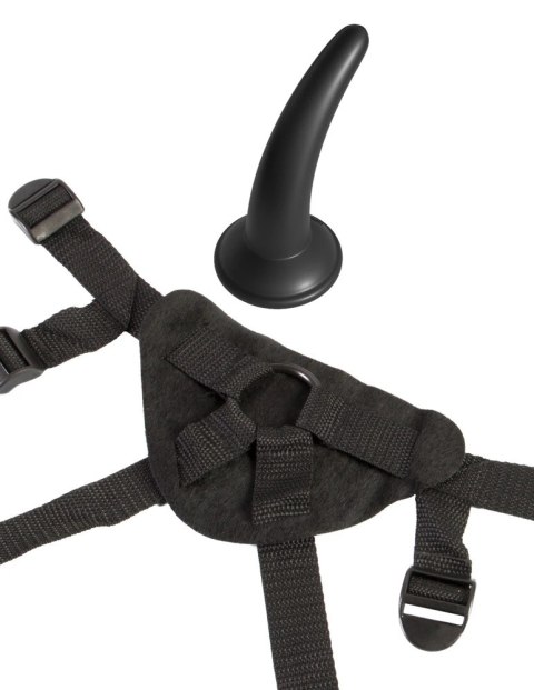 Fetish - Uprząż Strap-On Z Wyjmowanym Dildo 12cm Czarny Fetish Fantasy Series Limited Edition Fetish - Uprząż Strap-On Z Wyjmowanym Dildo 12cm Czarny Fetish Fantasy Series Limited Edition