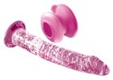 Icicles - Realistyczne Szklane Dildo Z Podstawką Icicles