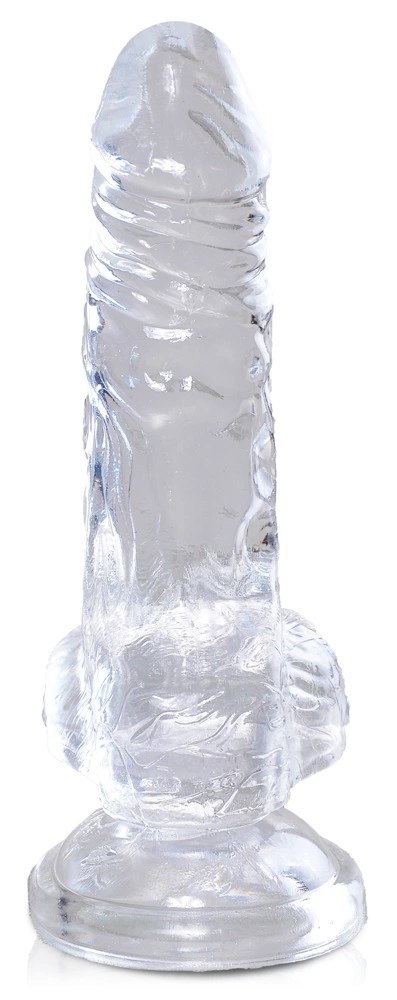 King Cock Clear - Dildo z jądrami King Cock Clear King Cock Clear - Dildo z jądrami King Cock Clear