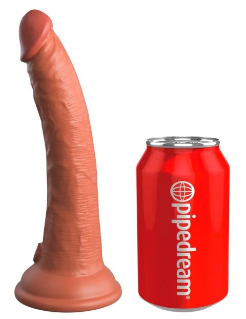 King Cock Elite - Realistyczne Silikonowe Dildo Z Przyssawką 18 CM Ciemny Kolor Skóry King Cock Elite King Cock Elite - Realistyczne Silikonowe Dildo Z Przyssawką 18 CM Ciemny Kolor Skóry King Cock Elite